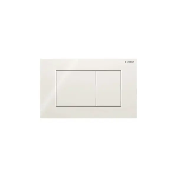 Geberit Sigma40 - Ovládání splachování, sklo/pískově šedá 115.629.JL.1