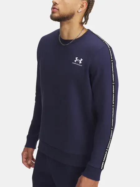Pánská mikina Under Armour UA Icon Fleece Crew Taping - Pánské