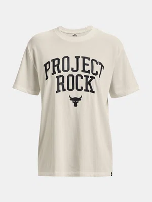 Under Armour Tričko Pjt Rock Hwt Campus T-WHT - Dámské