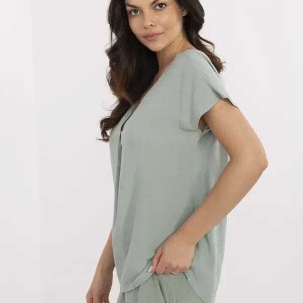 Blouse-D73761M11171B-pistachio