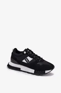 Zateplené pánské sneakers na platformě Lee Cooper LCJ-25-03-3378M černé