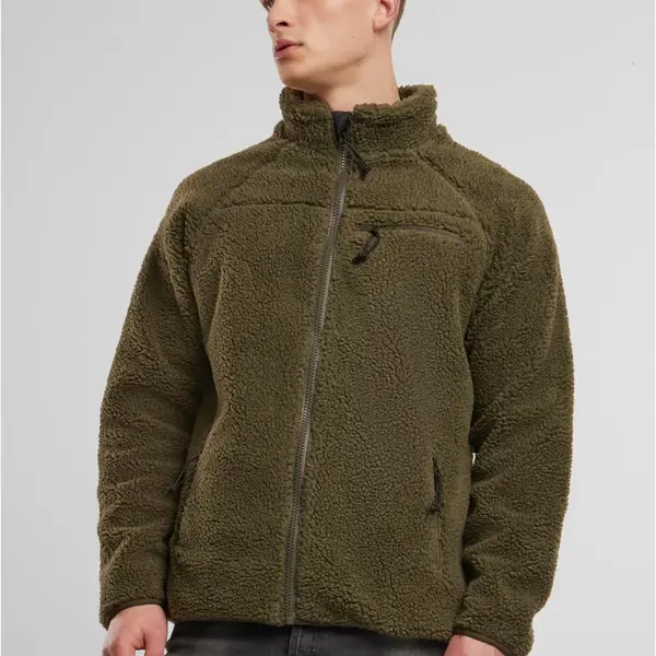 Teddyfleece jacket olive