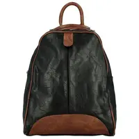 Dámsky kabelko/batôžtek čierno/hnedý - Paolo bags Matti