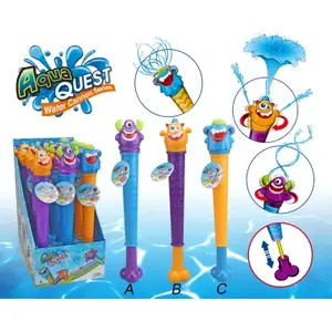 Vodní dělo rotační příšerky 46 cm - modrá hlava