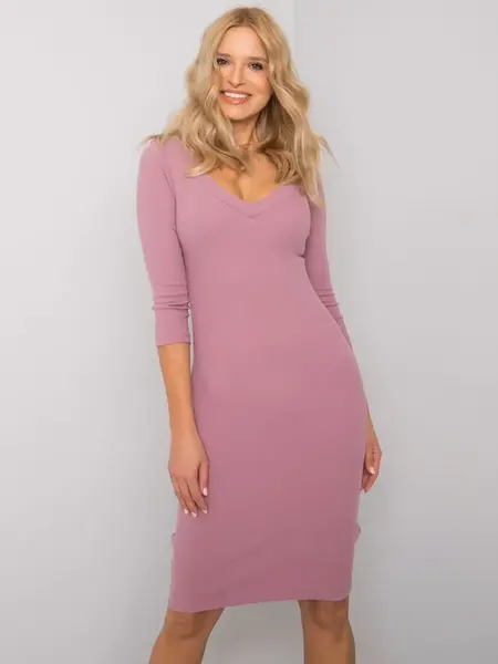 Dress-RV-SK-5579.71-Dark Pink