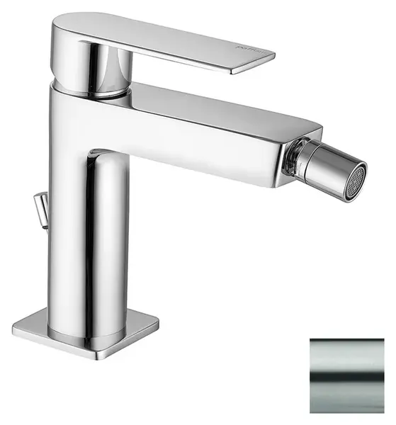 Paffoni Tango - Bidetová baterie s výpustí, nerez TA135ST