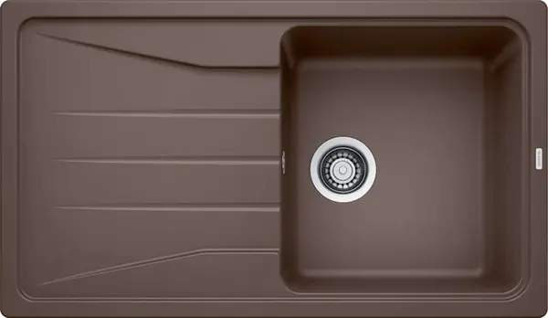 Blanco Sona 5 - Silgranitový drez, 86x50 cm, kávová 519679