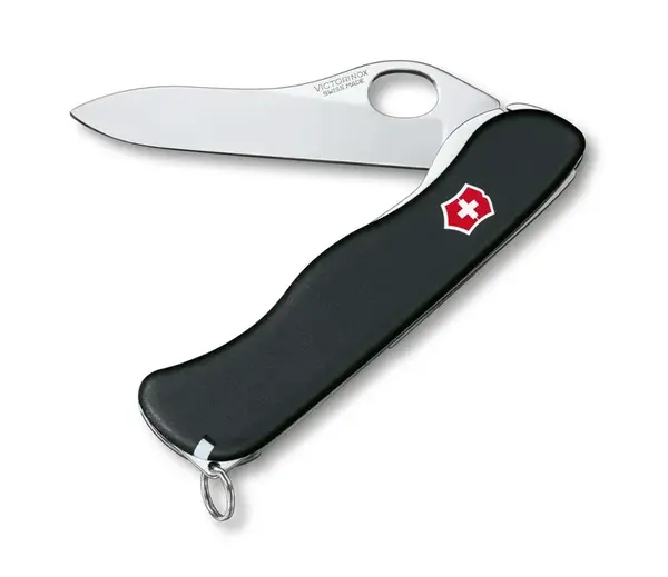 VICTORINOX - Veľký vreckový nôž Sentinel Clip, čierna 0.8416.M3