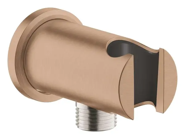 Grohe Rainshower - Nástenné kolienko s držiakom, kefovaný Warm Sunset 26658DL0