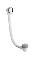 Bruckner Příslušenství - Vanová odtoková a přepadová souprava ClickClack, délka 900 mm, chrom 164.390.1