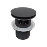 kielle - Vaňová výpusť s click-clack zátkou, matná čierna 11601044