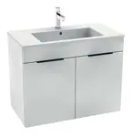 Jika Cube - Skrinka vrátane umývadla, 79x42x62 cm, biela H4537521763001