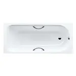 Kaldewei Advantage - Obdélníková vana Saniform Plus Star 335, 170x70 cm, s otvory pro madla, celoplošný antislip, Perl-Effekt, bílá 133534013001