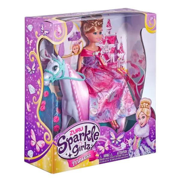 Princezna Sparkle Girlz s koněm