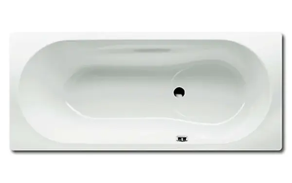 Kaldewei Ambiente - Obdĺžniková vaňa Vaio Set 956, 160x70 cm, biela-vaňa, Perl-Effekt, neštandardný prepad 233627093001