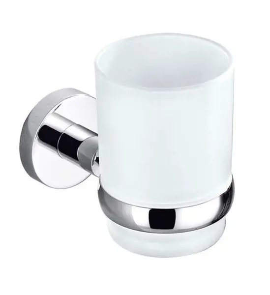 RAV Slezák Colorado - Držiak kefiek a pasty, matné sklo/chróm COA0201