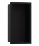 Hansgrohe XtraStoris Individual - Výklenok do steny s designovým rámom, 30x15x10 cm, matná čierna 56095670