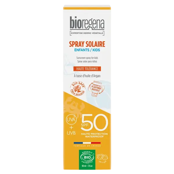 BIOREGENA Sprej na opalování SPF50 Kids BIO 90ml