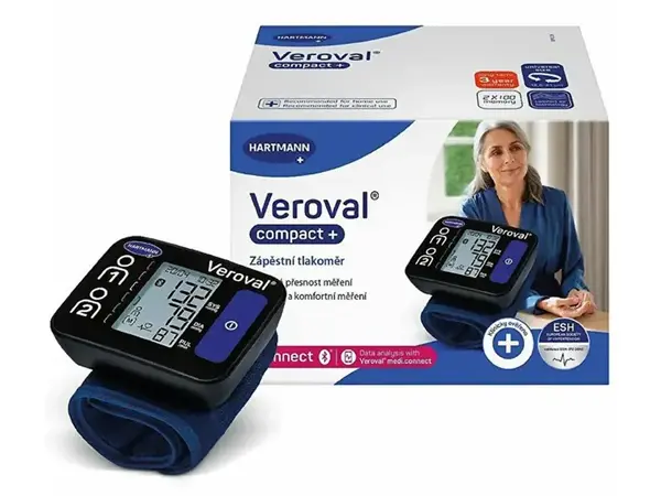 Tonometr digitální Veroval Compact + connect zápěstní