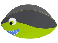 Theratoys Balančný modul - žralok, 75 x 40 x 45 cm