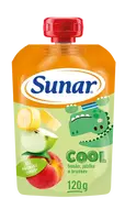Sunar Cool ovoce broskev jablko banán 120g