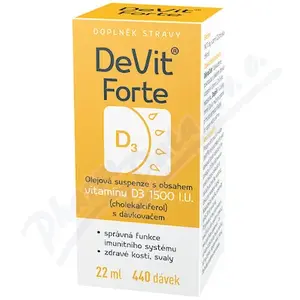 DeVit Forte gtt. 22ml 440 dávek 1500 I.U.
