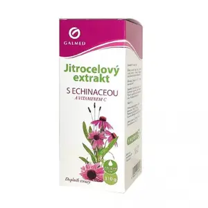 Sirup jitrocelový s echinaceou a vit.C 325g Galmed