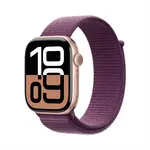 Apple Watch Series 10 GPS 42mm Rose Gold Aluminium / Plum Sport Loop