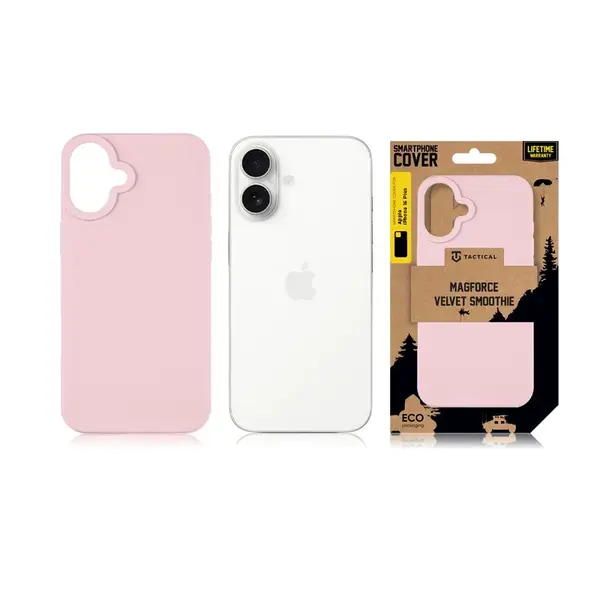 Zadní kryt Tactical MagForce Velvet Smoothie pro Apple iPhone 16 Plus, pink panther