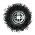 Kartáč čelní drátěný ocelový, závit M14 100 25, FASTER TOOLS