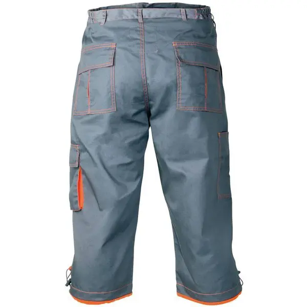 Kalhoty šedé 3/4, vel. 2XL 182-188/106-110, LAHTI PRO
