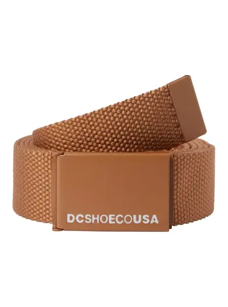 Dc shoes pásek Web Belt 3 Chipmunk | Hnědá | Velikost One Size