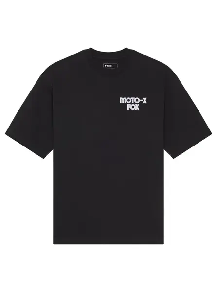 Fox pánské tričko Moto-X Oversized Ss Black | Černá | Velikost L