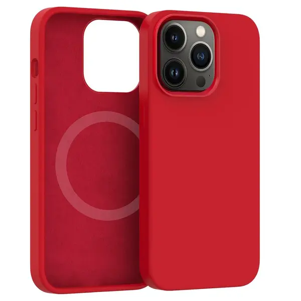 ER Case Carneval Snap kryt s MagSafe, iPhone 14, červený