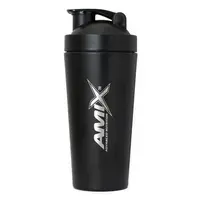 AMIX Shaker Metal Black 739ml, černá, 739ml