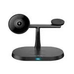 Maxlife 3v1 Bezdrátová nabíječka MXWC-03, 15W, černá