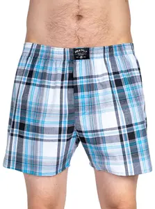Meatfly pánské boxerky Doug Double Pack Green / Black | Zelená | Velikost L