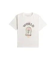 Roxy dámské tričko Moonlight Sun Snow White | Bílá | Velikost M