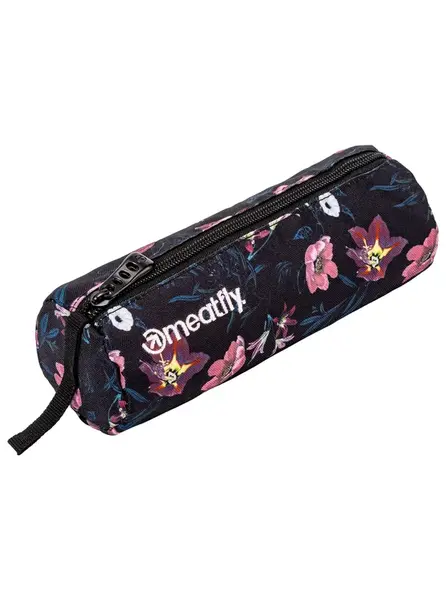 Meatfly pouzdro Basic Case Hibiscus Black | Mnohobarevná | Velikost M