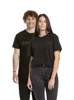 Meatfly pánské tričko Joe Black / Black | Černá | Velikost XL | 100% bavlna