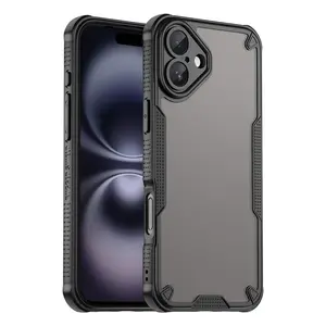ArmorShield Hybrid Case, iPhone 16 Plus, černý