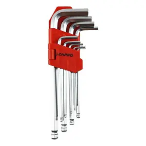 Sada klíčů imbus, 1/16” - 3/8”, 9 ks, CrV, ENPRO
