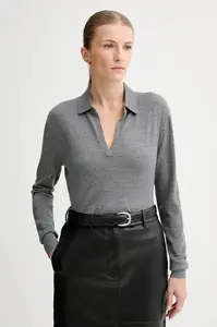 Svetr s příměsí vlny Calvin Klein