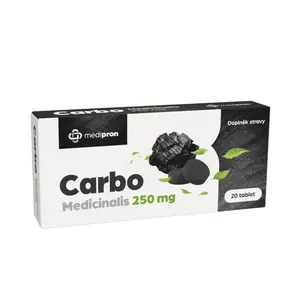 medipron Carbo Medicinalis 250 mg 20 tablet