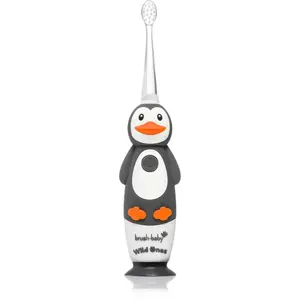 Brush Baby WildOnes WildOne elektrický zubní kartáček + 2 náhradní hlavice pro děti Penguin 1 ks