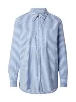 MORE & MORE Blúzka  modrá / biela