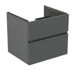 Ideal Standard Finesse - Umývadlová skrinka, 60x51x55 cm, 2 zásuvky, matný antracit E3395Y2