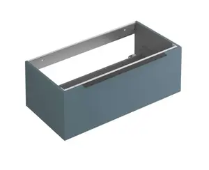 Kludi Icos - Umývadlová skrinka, 100x50x35 cm, 1 zásuvka, matná petrolejová 50S100O3