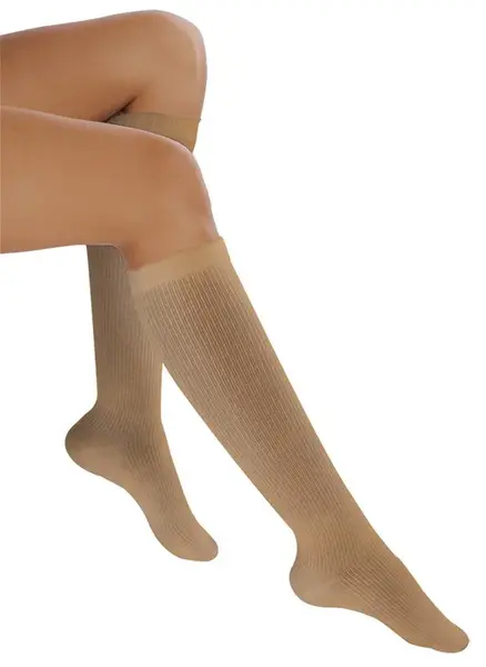 Kompresné cestovné podkolienky Avicenum TRAVEL 310, béžové 39-41