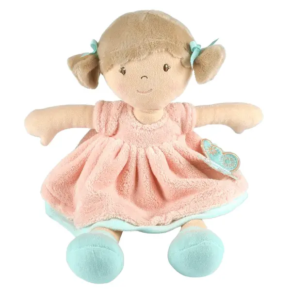 Bonikka Butterfly látková bábika - Pia marhuľové šaty